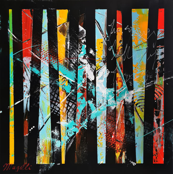 Pourquoi pas 绘画, 27.6x27.6 in