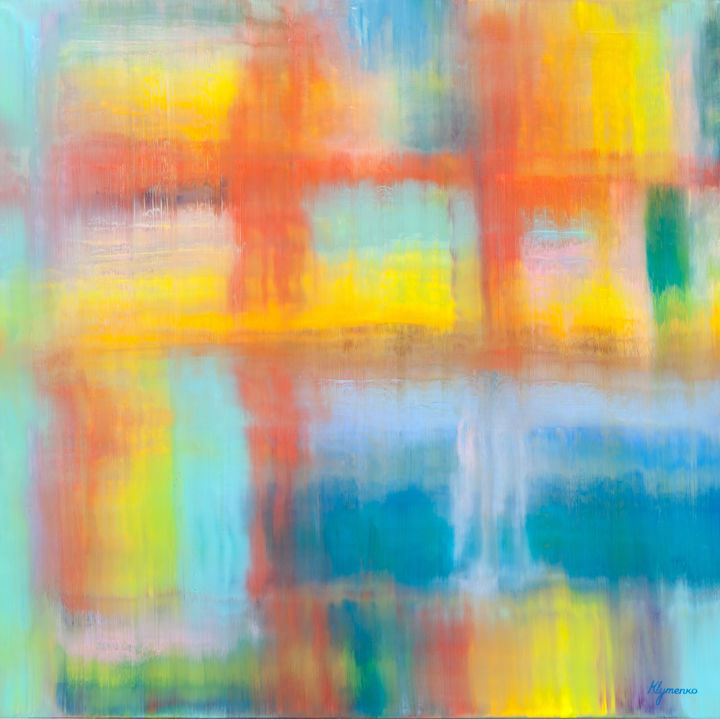 "The window of joy" başlıklı Tablo Ivan Klymenko tarafından, Orijinal sanat, Petrol