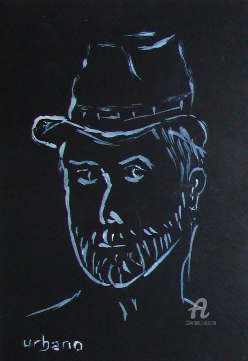 Autoportrait 2019 图画, 11.8x7.9 in