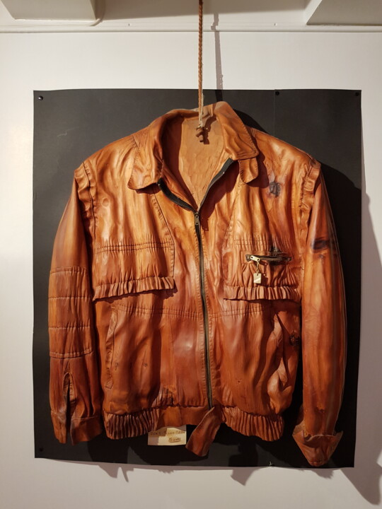 Casual jacket 雕塑, 35.4x22.1 in