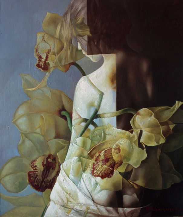 绘画,  39.4x33.5 in 