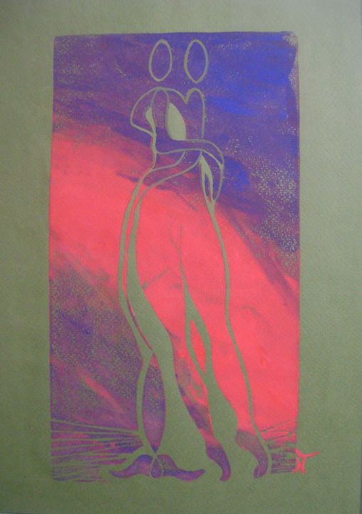 "je demande pardon à ta jolie cuisse" 雕塑, 12.6x7.9 in
