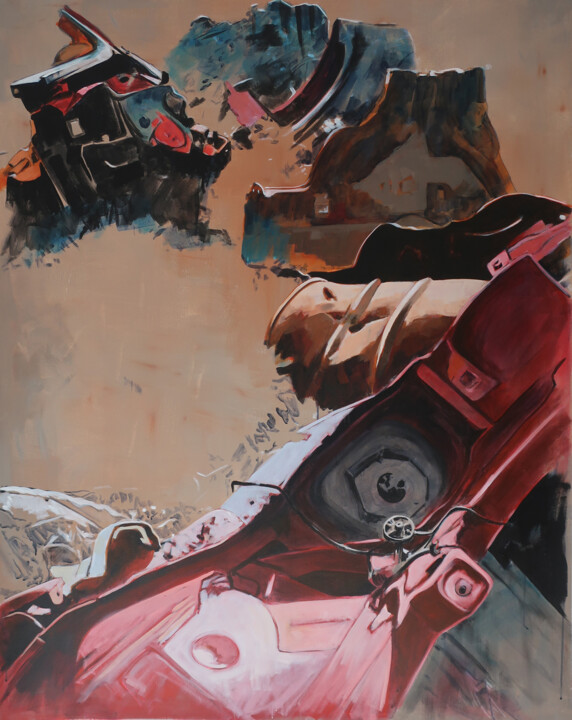 Car-casses IV 绘画, 59.1x47.2 in