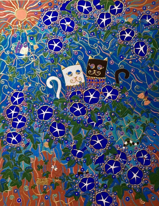 HAPPY DAYS 绘画, 45.9x35.8 in