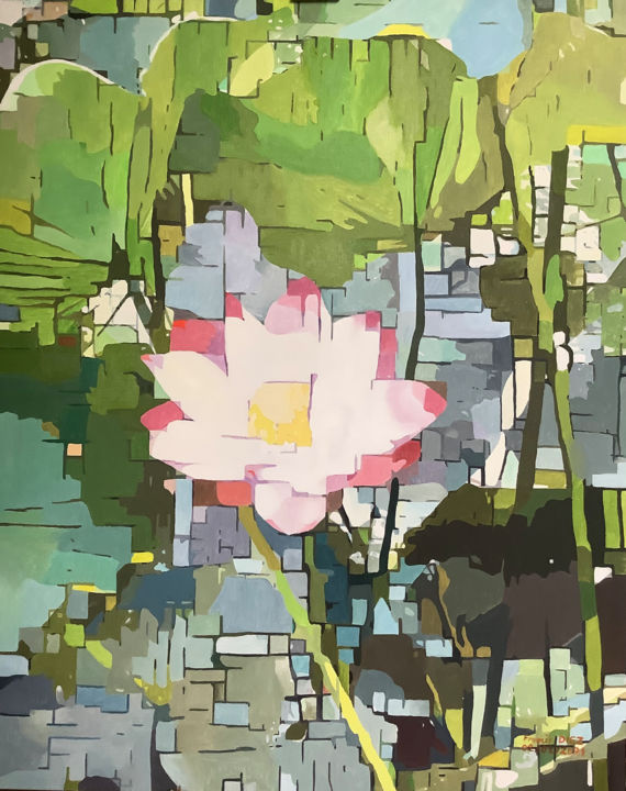 绘画,  36.2x28.7 in 