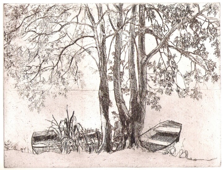 Printmaking,  9.1x12.2 in 