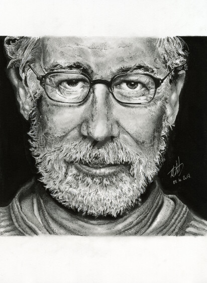 Steven Spielberg 图画, 15.8x11.8 in