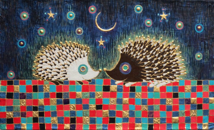 IN THE EYES 绘画, 9.5x16.1 in