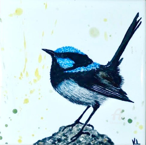 绘画,  5.9x5.9 in 