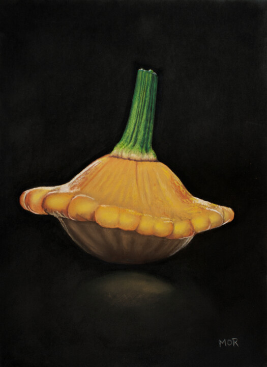 Yellow Gourd 图画, 15.8x11.8 in