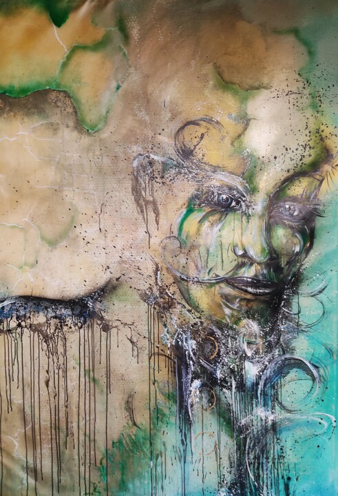 绘画,  78.7x55.1 in 