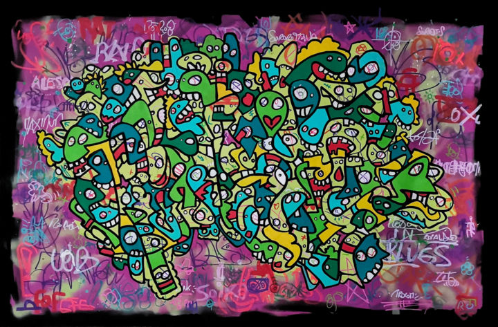 natural 绘画, 29.5x45.3 in