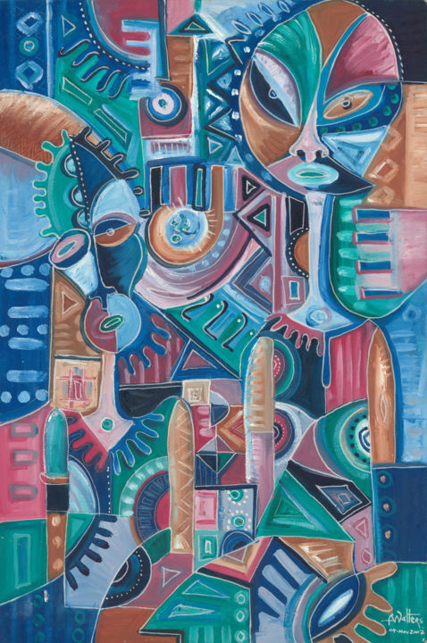 绘画,  23.6x15.4 in 