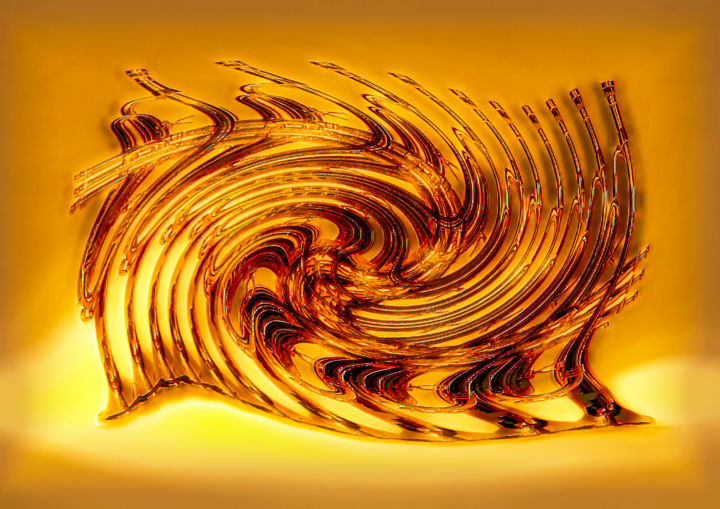 Arts numériques intitulée "CIRCONVOLUTION DE M…" par Blaise Lavenex, Œuvre d'art originale, Travail numérique 2D