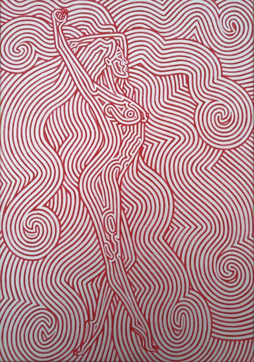 绘画,  19.7x13.8 in 