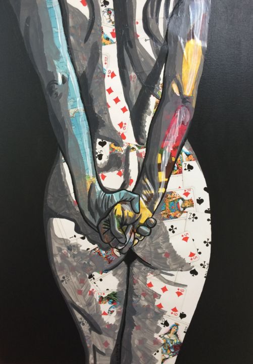 Discordance 拼贴, 27.6x19.7 in