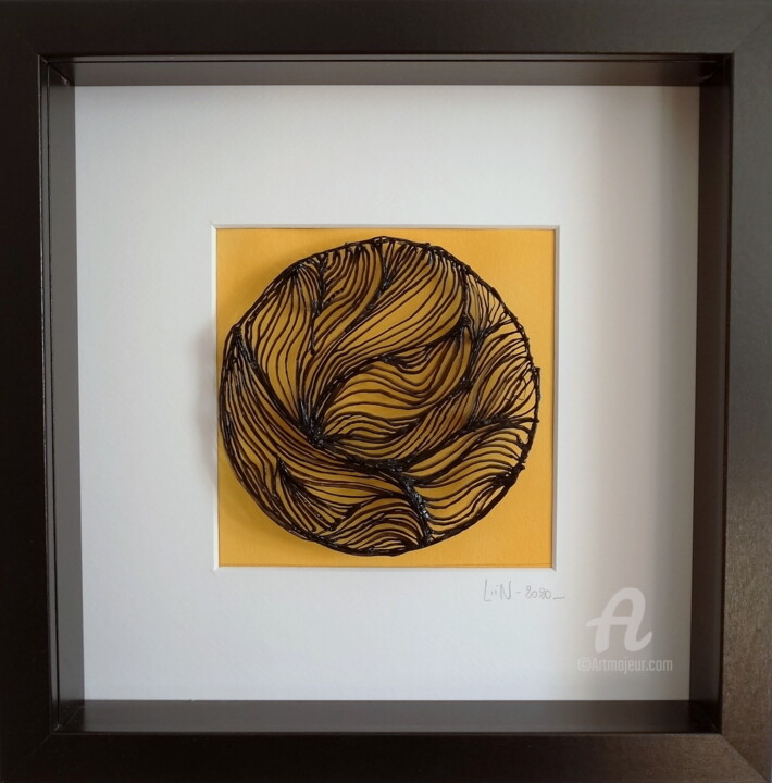 ENLACE-MOI I 雕塑, 8.7x8.7 in