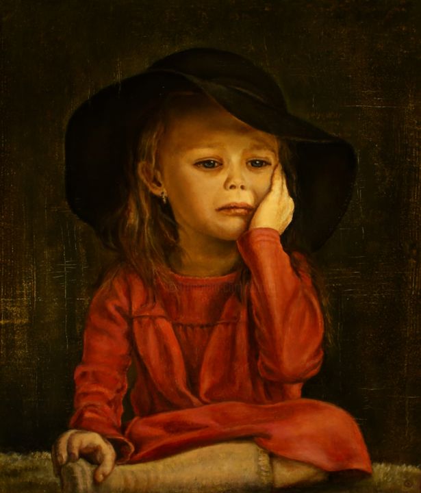 Придумаю другой счастливый мир 绘画, 9.5x8.3 in