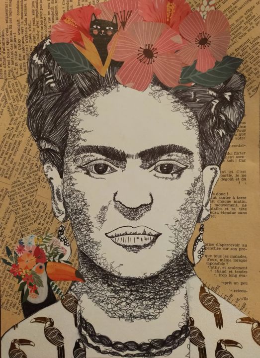 Frida 1 图画, 11.7x8.3 in