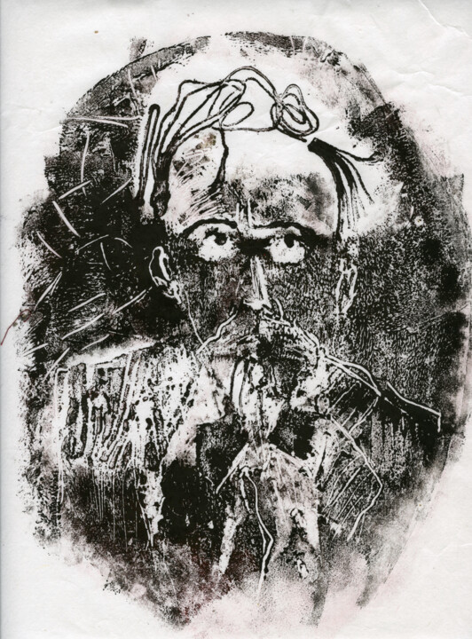 My Chekhov 1/10 - limited engraving edition 印花与版画, 11.4x8.7 in