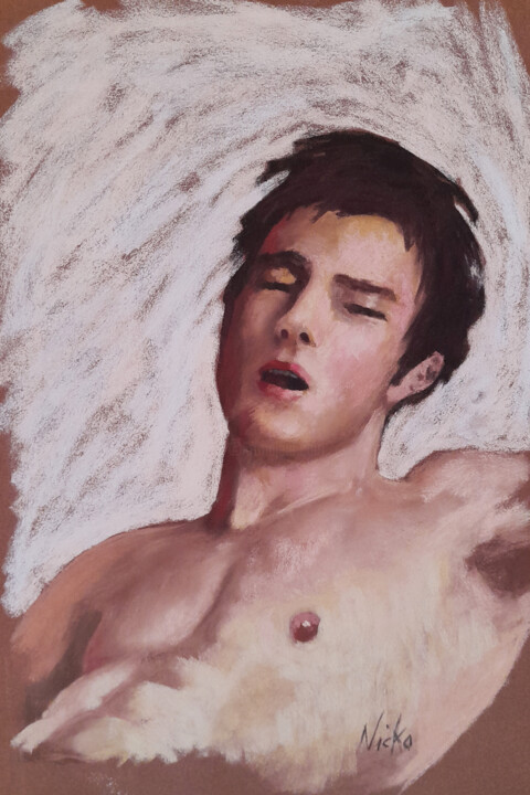 绘画,  17.7x11.8 in 