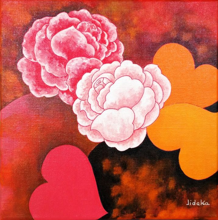 Saint Valentin 绘画, 11.8x11.8 in
