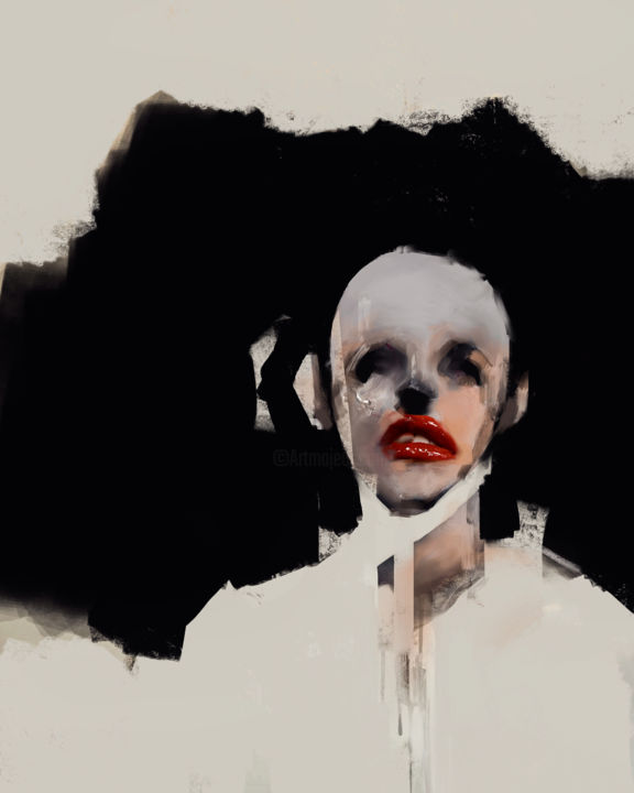 "CARENCE" başlıklı Dijital Sanat Asaliah tarafından, Orijinal sanat, Dijital Resim