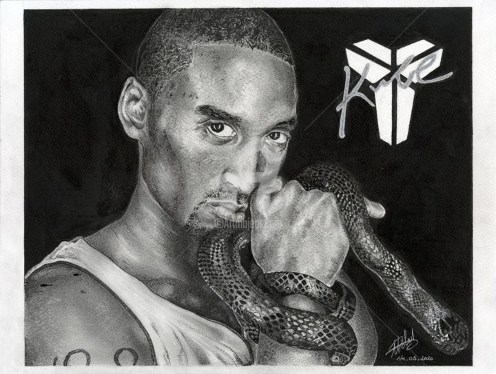 Mamba Mentality 图画, 11.8x15.8 in