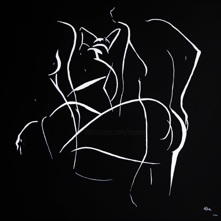 Corps 绘画, 31.5x31.5 in
