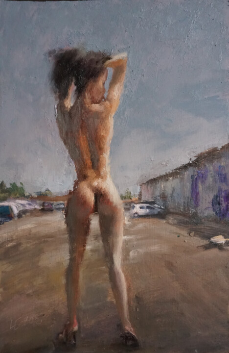 Anissa Lisboa 绘画, 15.8x10.6 in