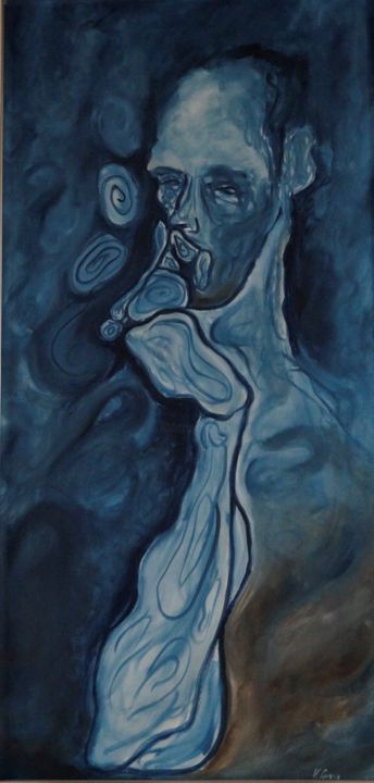 绘画,  39.4x19.7 in 