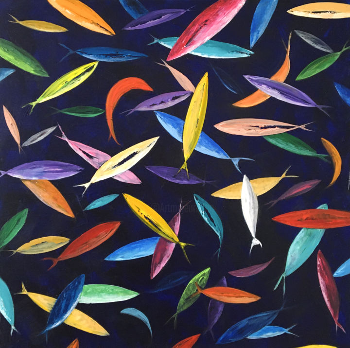 绘画,  23.6x23.6 in 