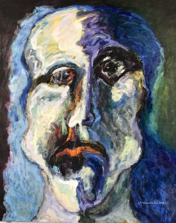 绘画,  49.2x39.4 in 