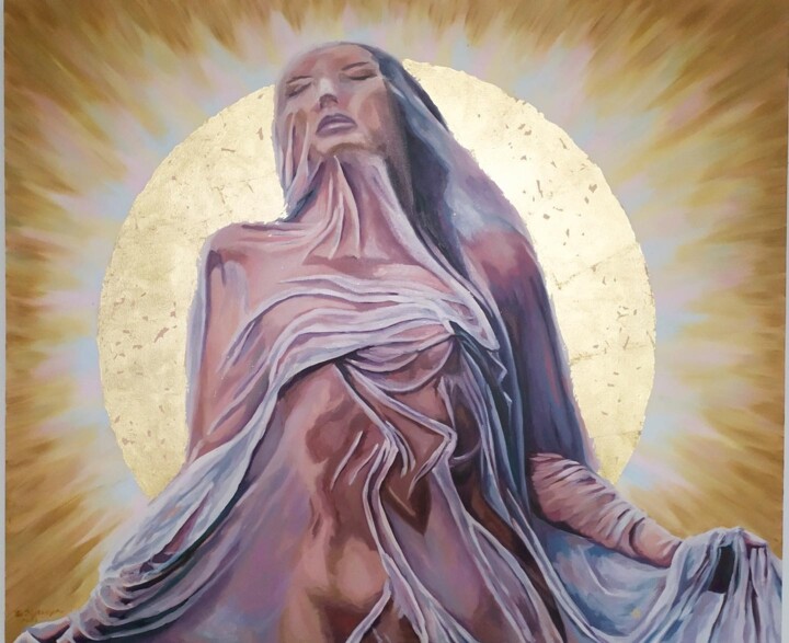 Undine 绘画, 39.4x47.2 in