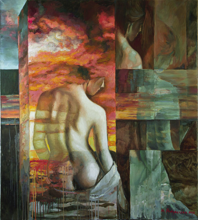 绘画,  39.4x35.4 in 