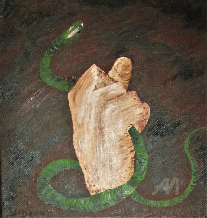 绘画,  7.9x7.9 in 