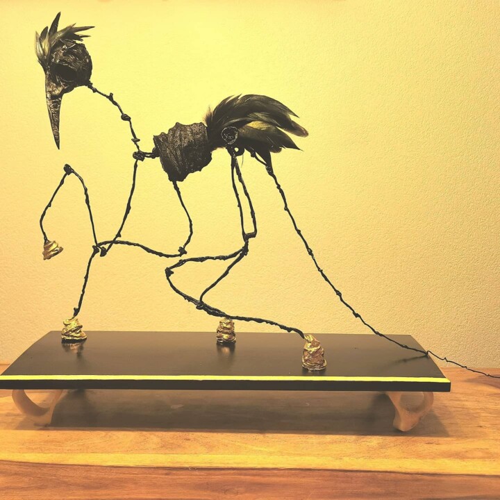 The Animal 雕塑, 20.5x33.1 in