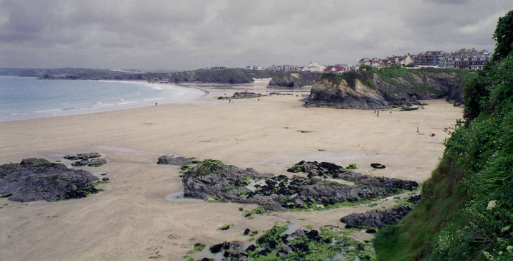 Photography titled "Newquay, Cornwall" by P. J. Collins, Original Artwork, Analog photography
