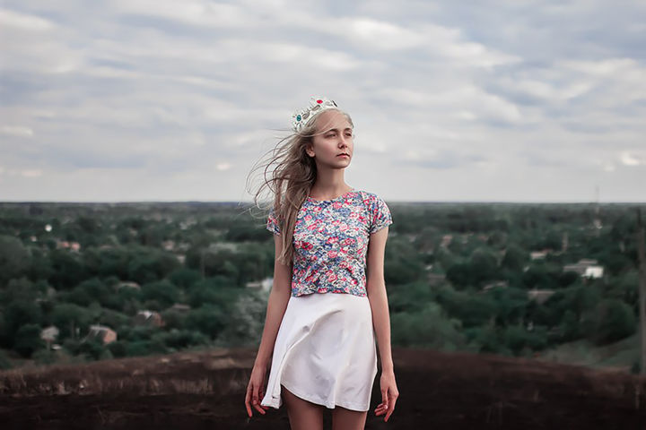 Fotografie mit dem Titel "Young Queen" von Alex Grear, Original-Kunstwerk, Digitale Fotografie