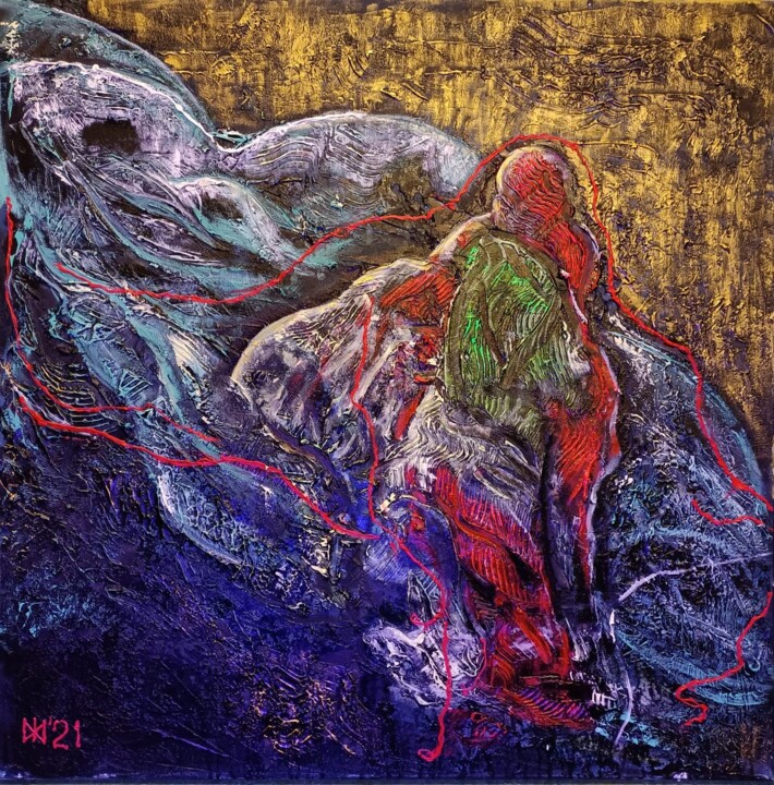 绘画,  31.5x31.5 in 