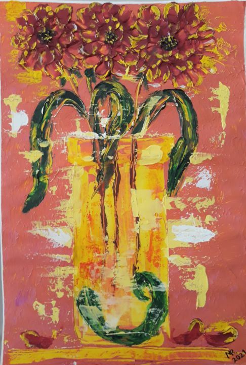 Still life-006. 绘画, 17.3x11.8 in