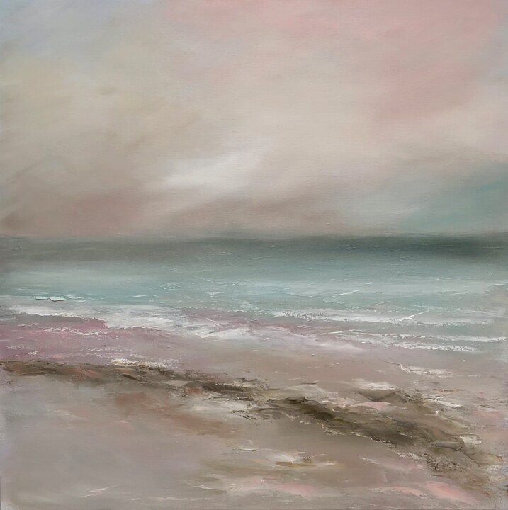 Marée basse en rose