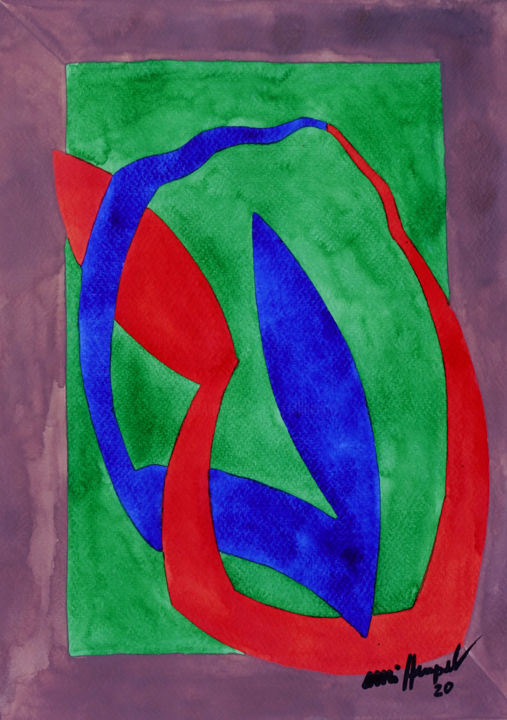 绘画,  13.8x9.8 in 