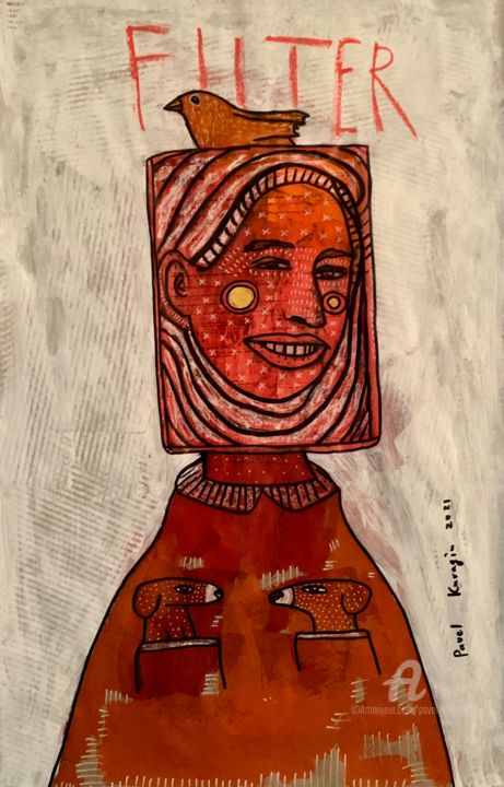 绘画,  33.1x20.9 in 