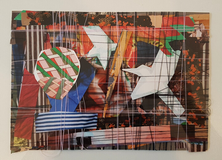 Over the years Collages, 3.5x5.5 in