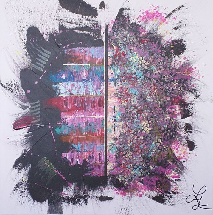 Painting titled "Bohème" by Les Couleurs De Jenny, Original Artwork, Acrylic