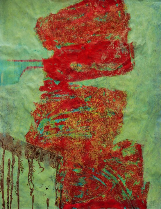 Peinture intitulée "Sarpédon" par Philippe Casaubon, Œuvre d'art originale, Huile