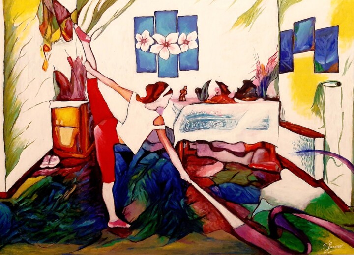 绘画,  19.7x27.6 in 