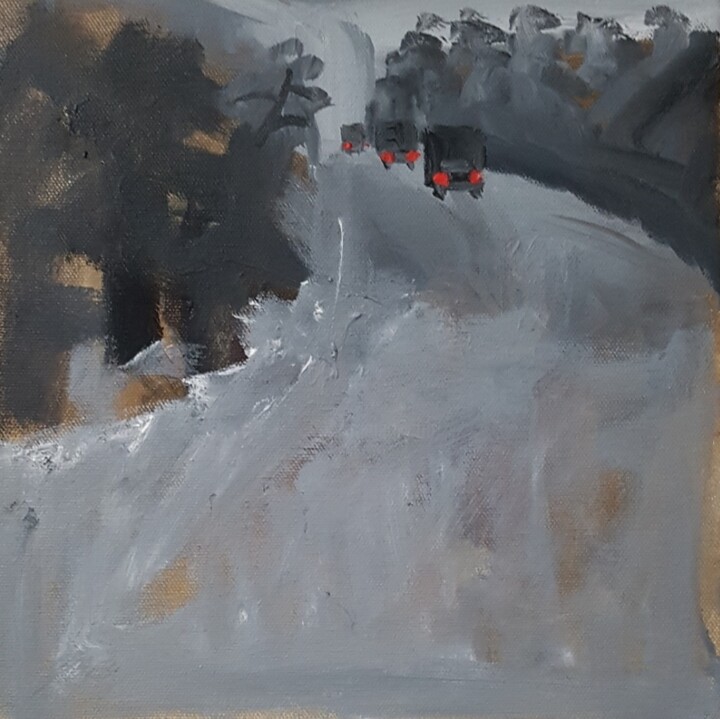 绘画,  9.8x9.8 in 