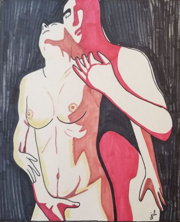 图画,  16.5x12.2 in 